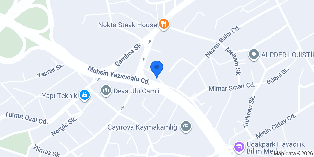 Meba aydınlatma konumu