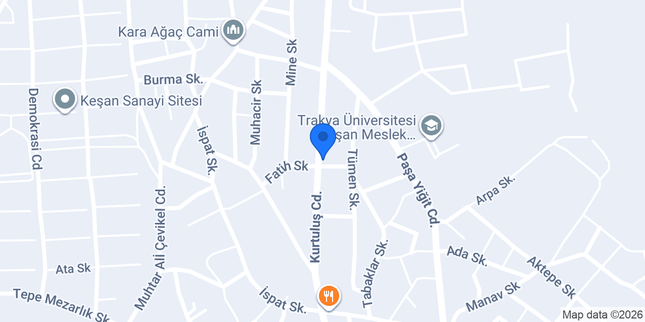 TUNA TİCARET konumu