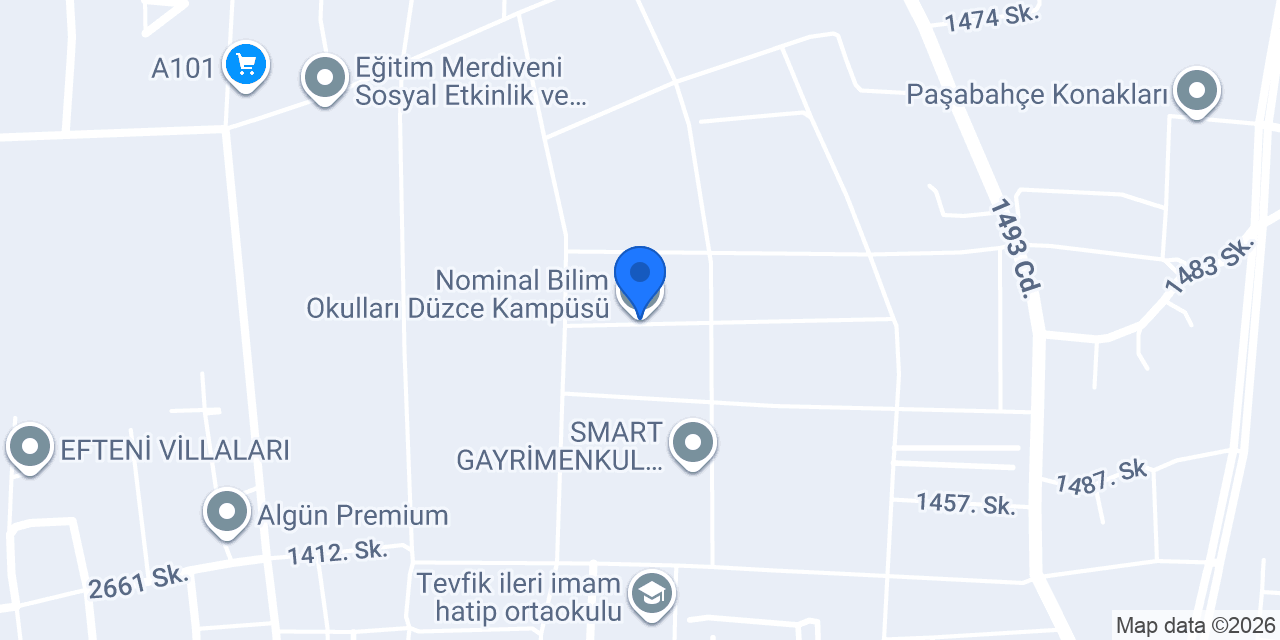 Nominal Bilim Okulları Düzce Kampüsü konumu