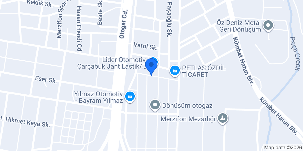 Aziz Mutfak Dekor konumu
