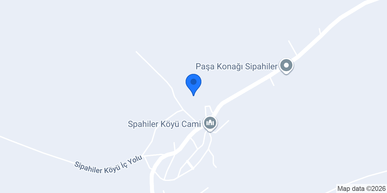 Sipahiler Köyü Muhtarlığı konumu
