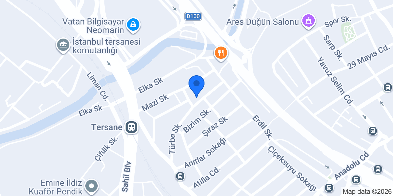 Mikrotech Mühendislik Hırdavat konumu