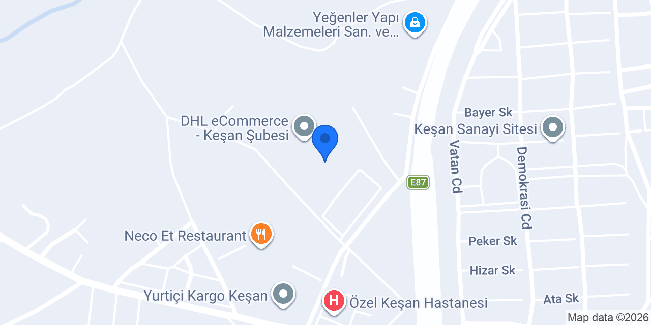 Usta Drone Havacılık konumu