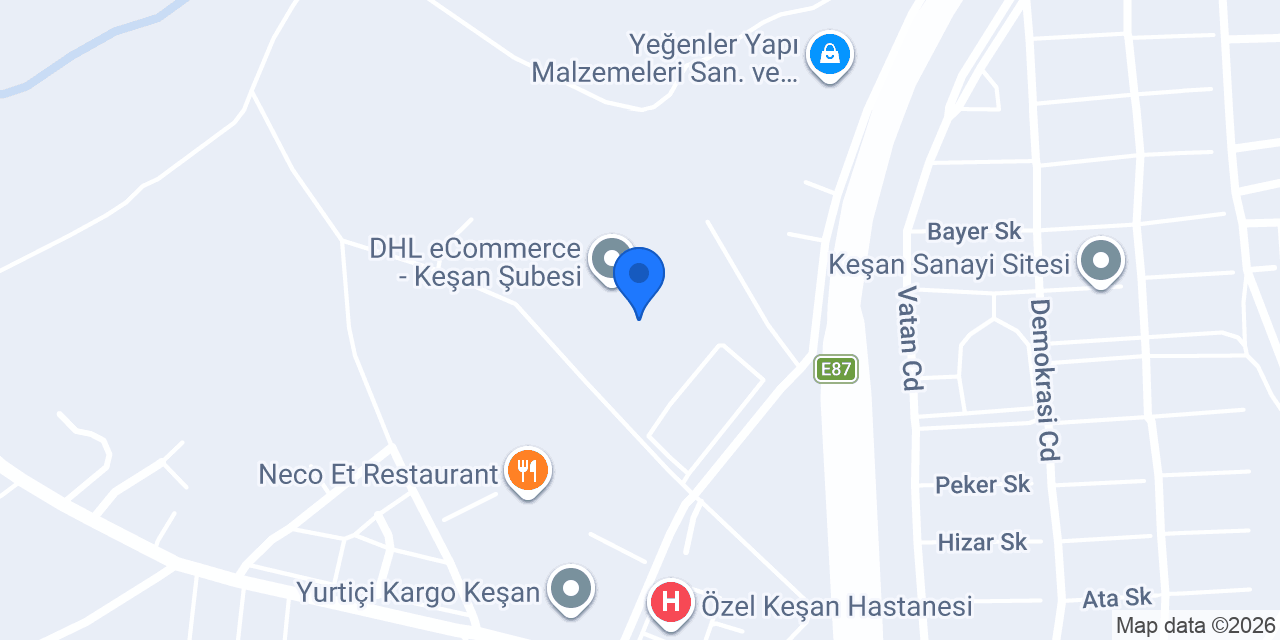 Balkın Lazer konumu