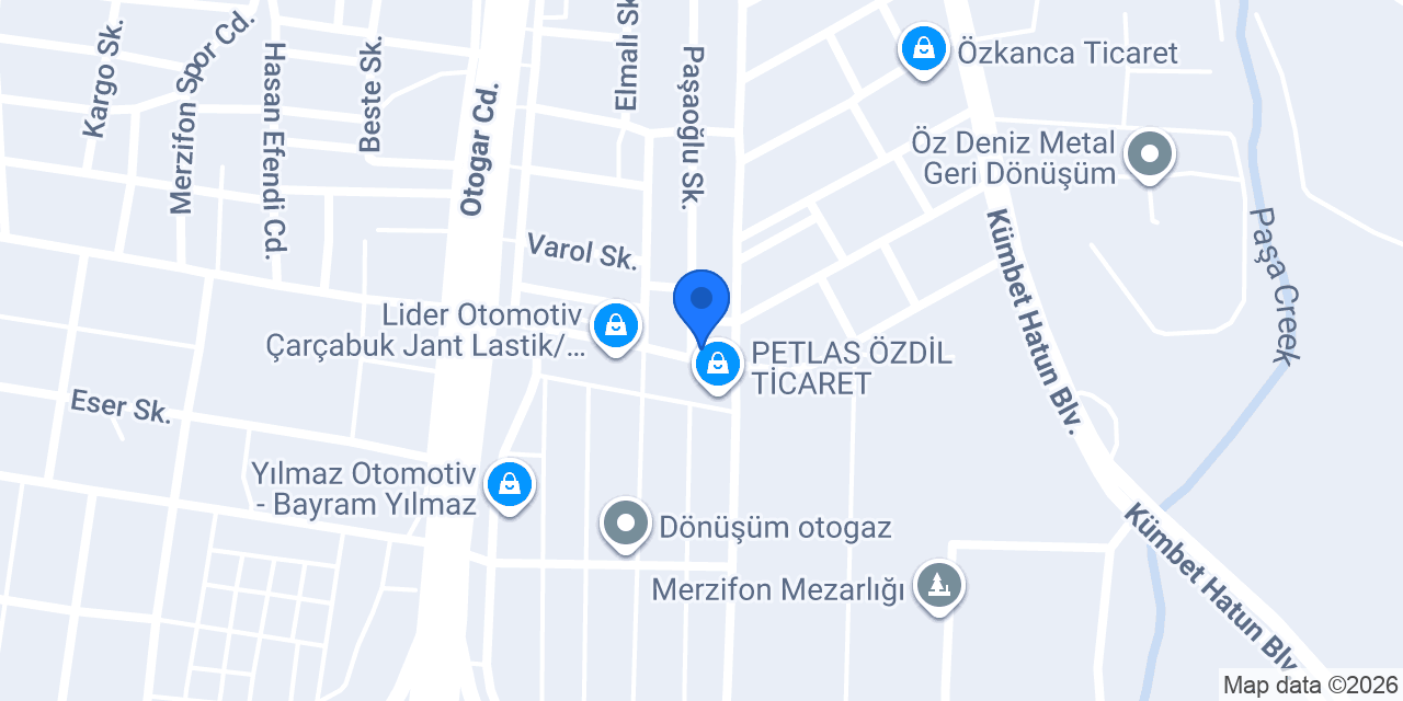 Eroğlu oto lastik konumu