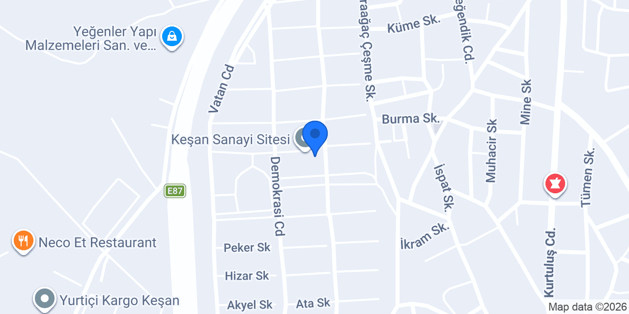 Alman Car Service konumu