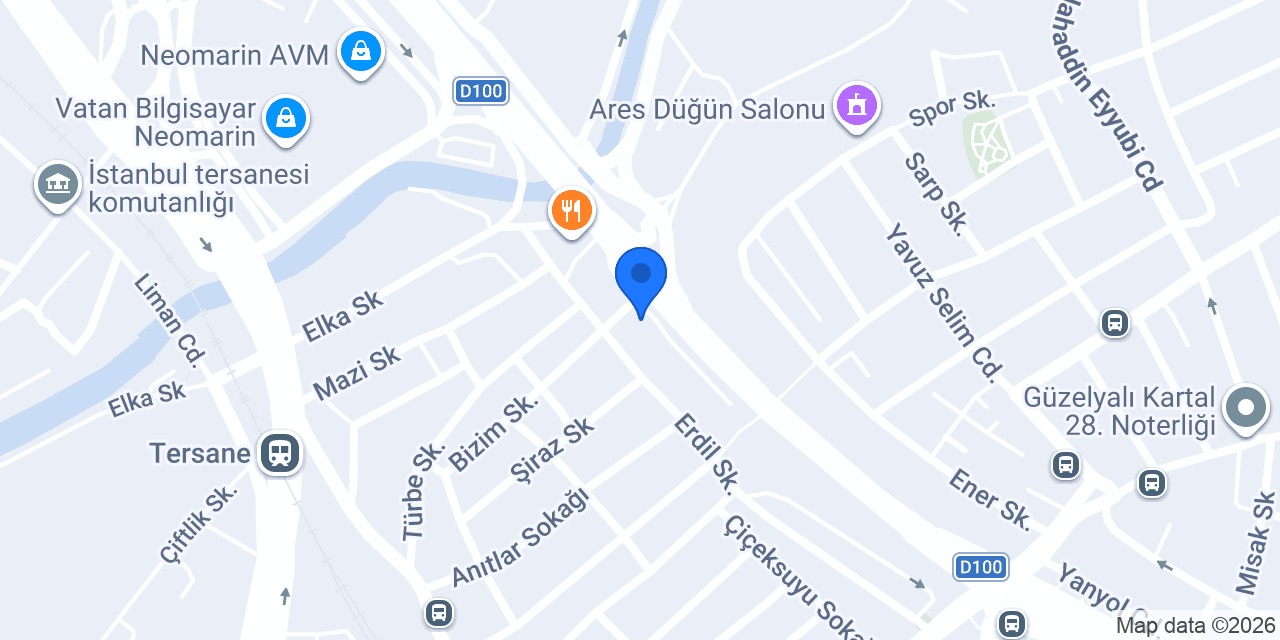 Karınca Prefabrik Satış Ofisi konumu