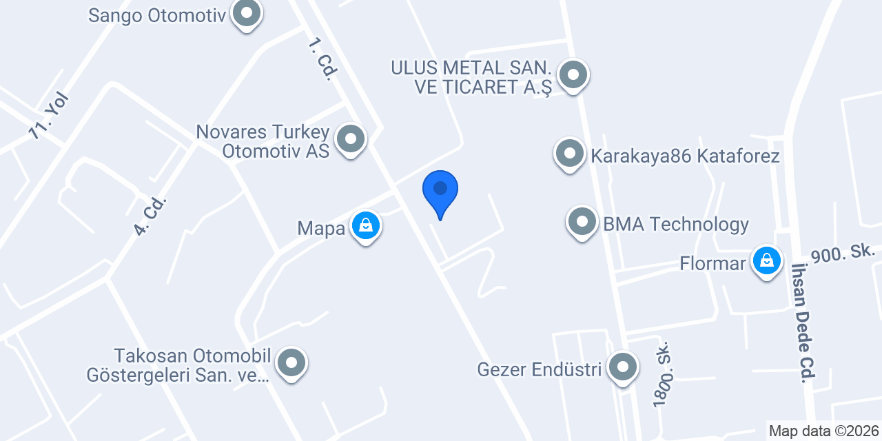 ALBA Otomotiv konumu