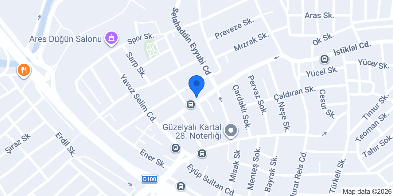 Pendik Milda Çiçekcilik konumu