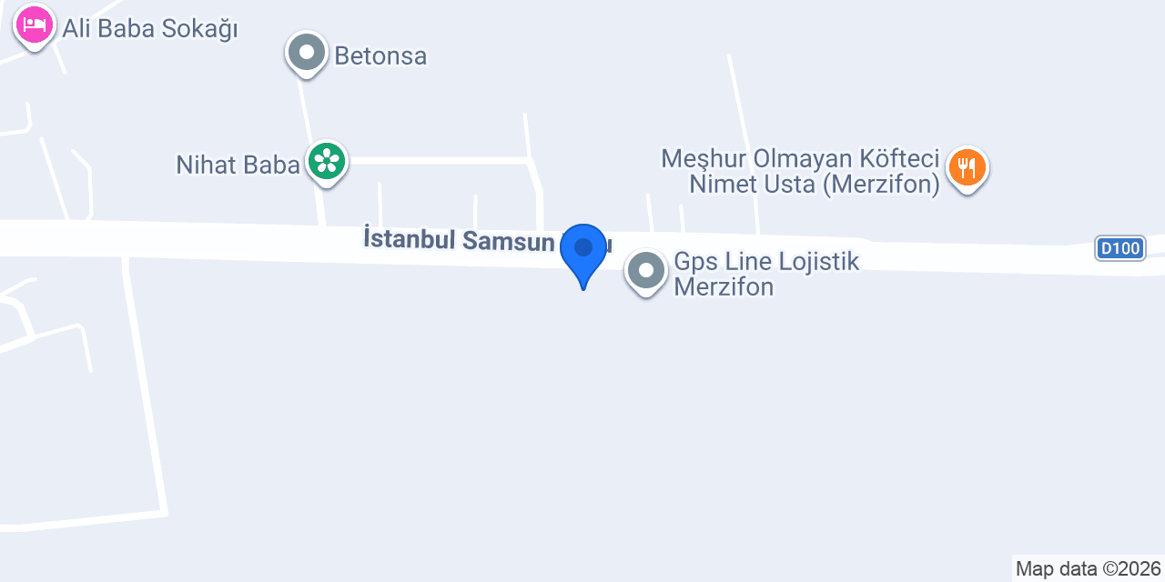 MODAKON KONTEYNER konumu