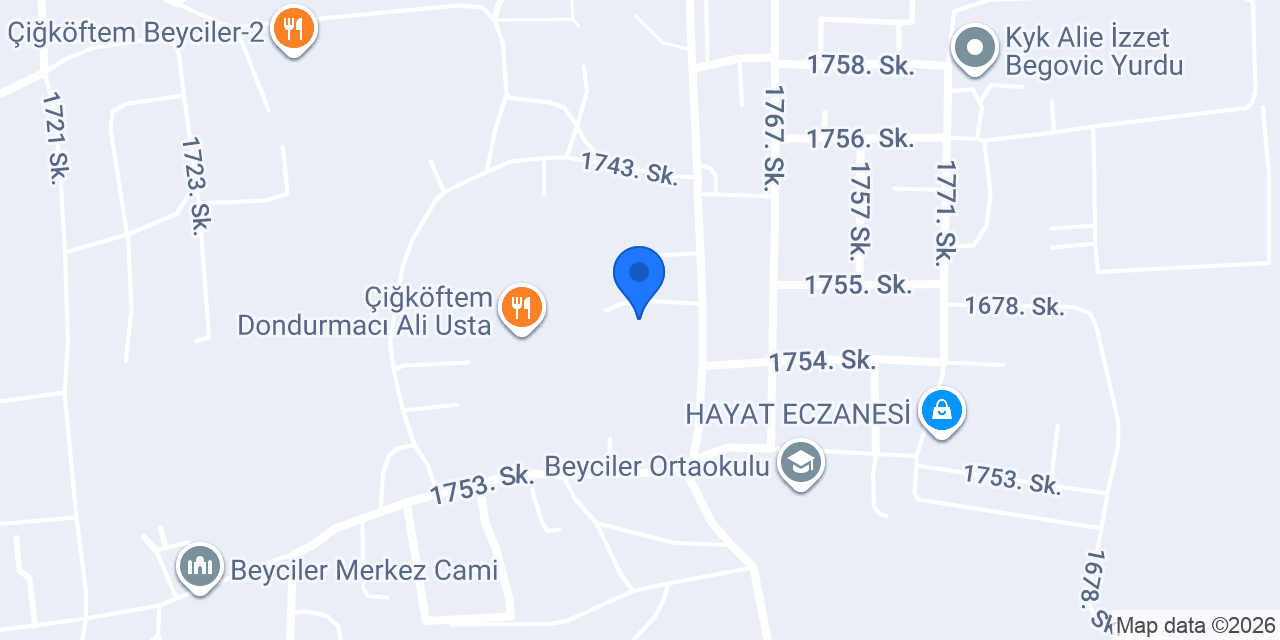 Derelitütüncü Mahallesi Muhtarlığı konumu