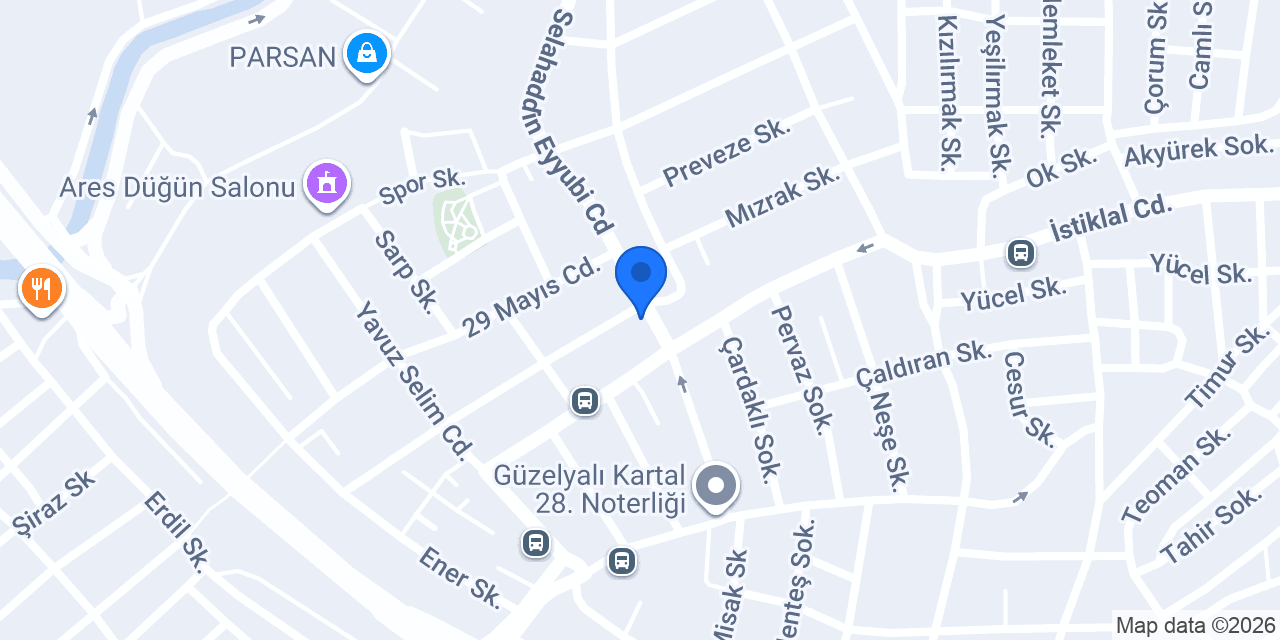 Minibüs Kiralama konumu