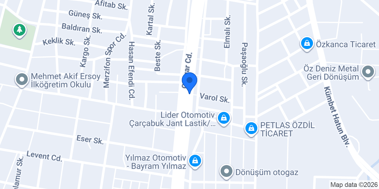 YONCA DÖNER & GÖZLEME SALONU konumu