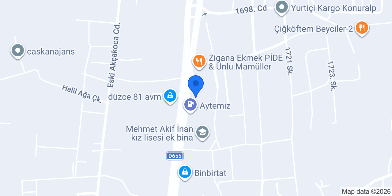 ÇATANA YAPI MÜHENDİSLİK&İZOLASYON konumu