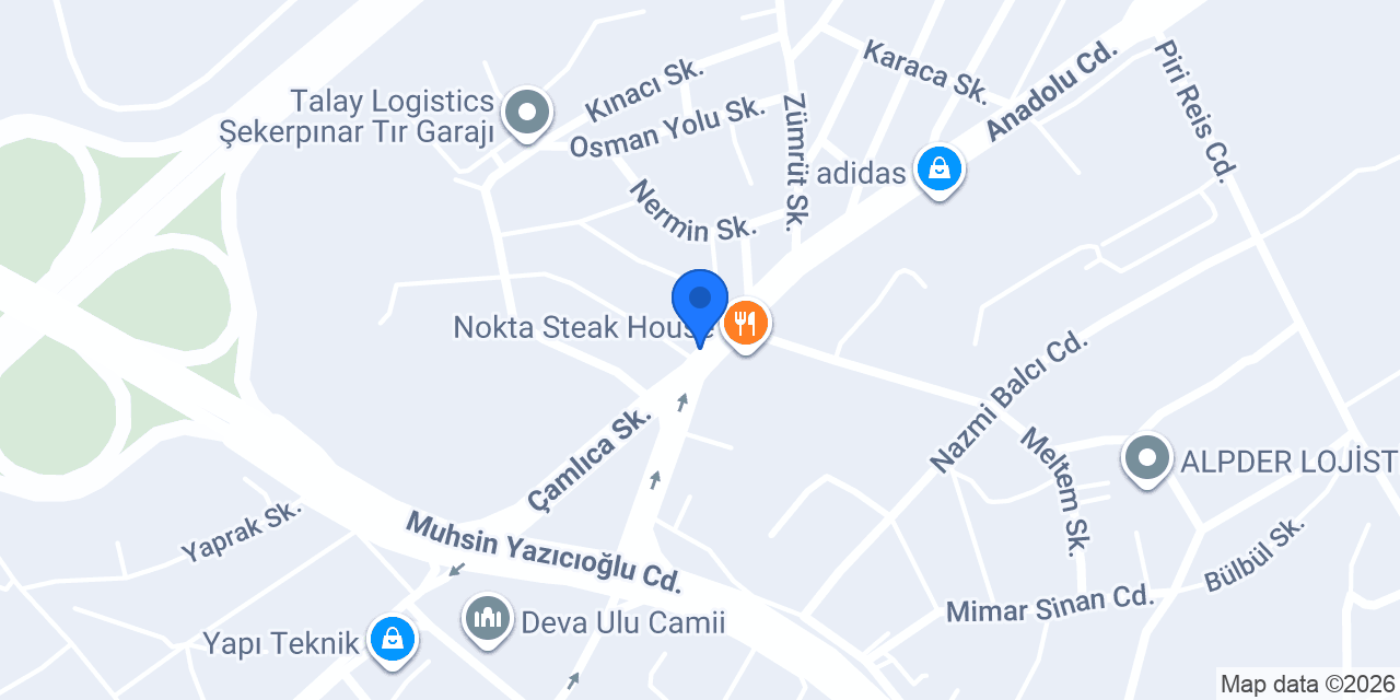 Özler Mobilya-Mağaza konumu