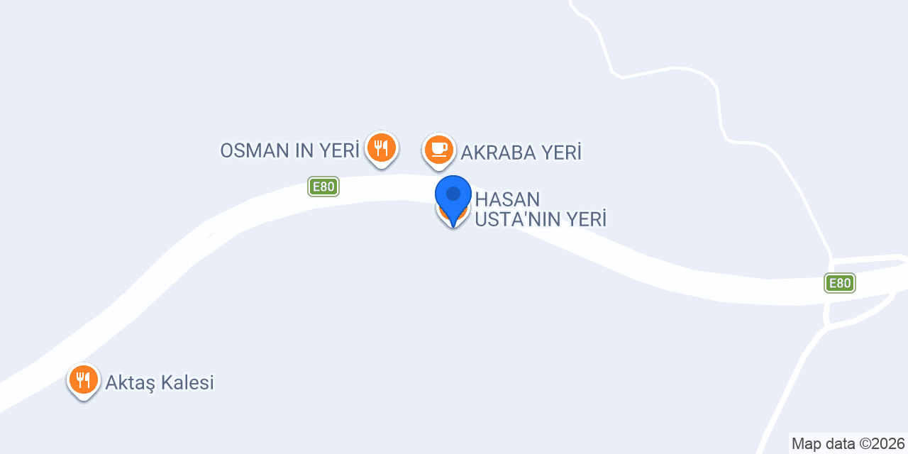 HASAN USTA'NIN YERİ konumu