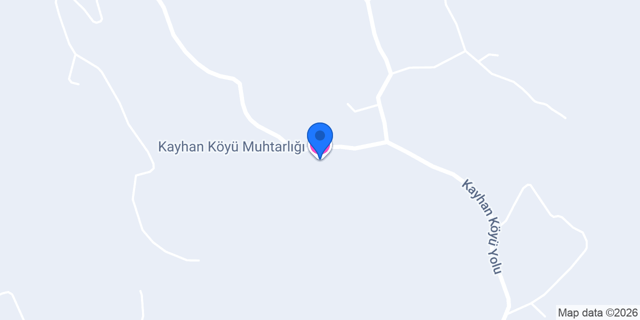Kayhan Köyü Muhtarlığı konumu