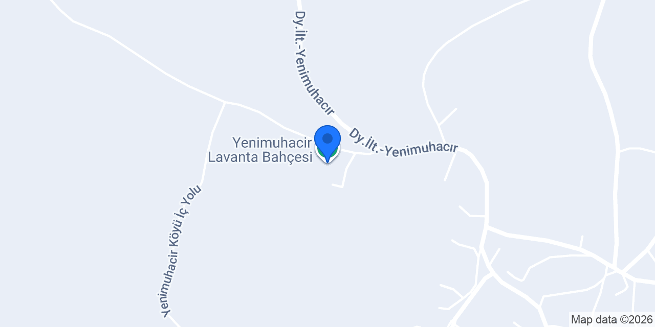Yenimuhacir Lavanta Bahçesi konumu