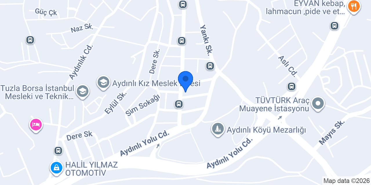ALYA TEKNİK konumu