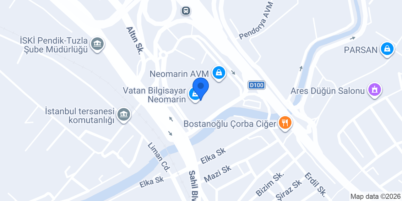 Mi Store Neomarin Avm konumu