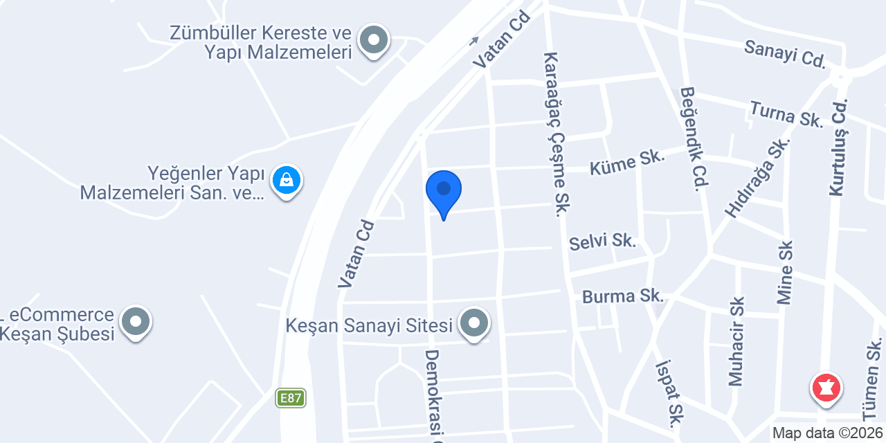 DU-PA MERMER GRANİT PVC konumu