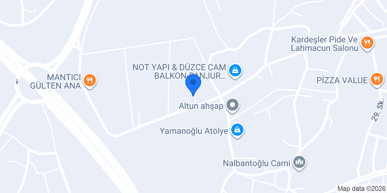 Açaroğlu Pvc konumu