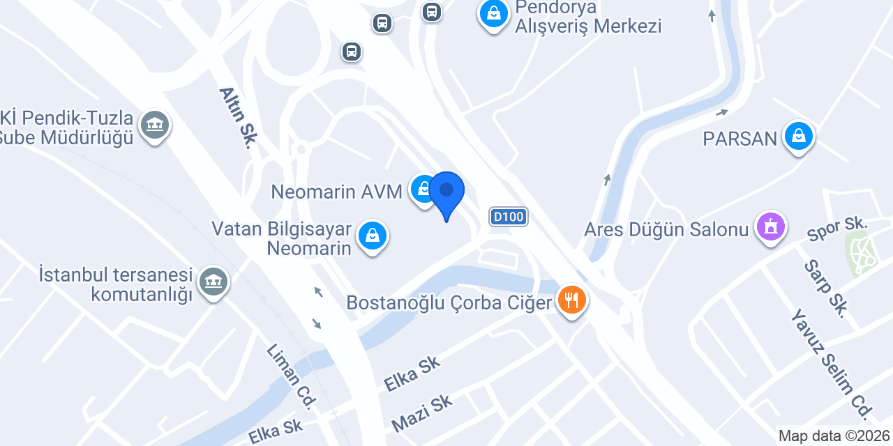 Atasay Neomarin Avm konumu