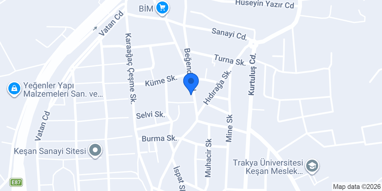 Ediz İnşaat Proje Taahhüt konumu