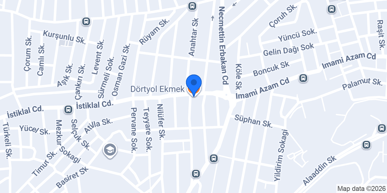 Dörtyol Ekmek konumu