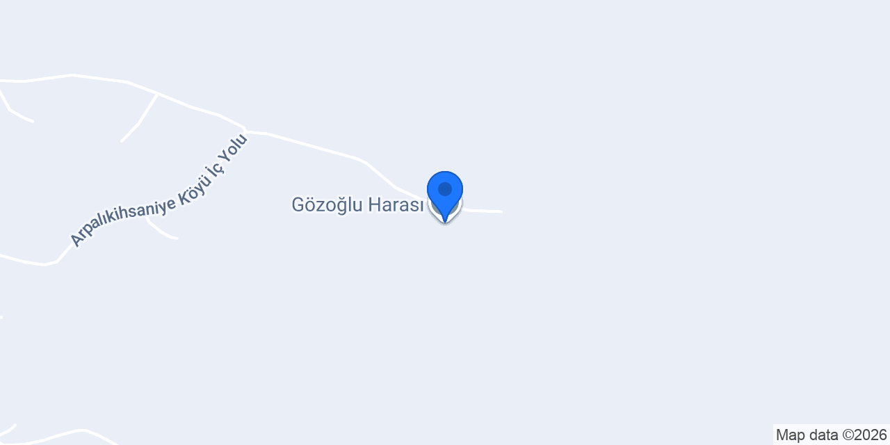 Gözoğlu Harası konumu