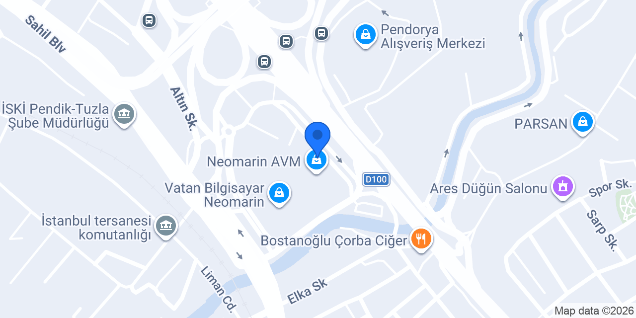 Derinet Neomarin AVM konumu