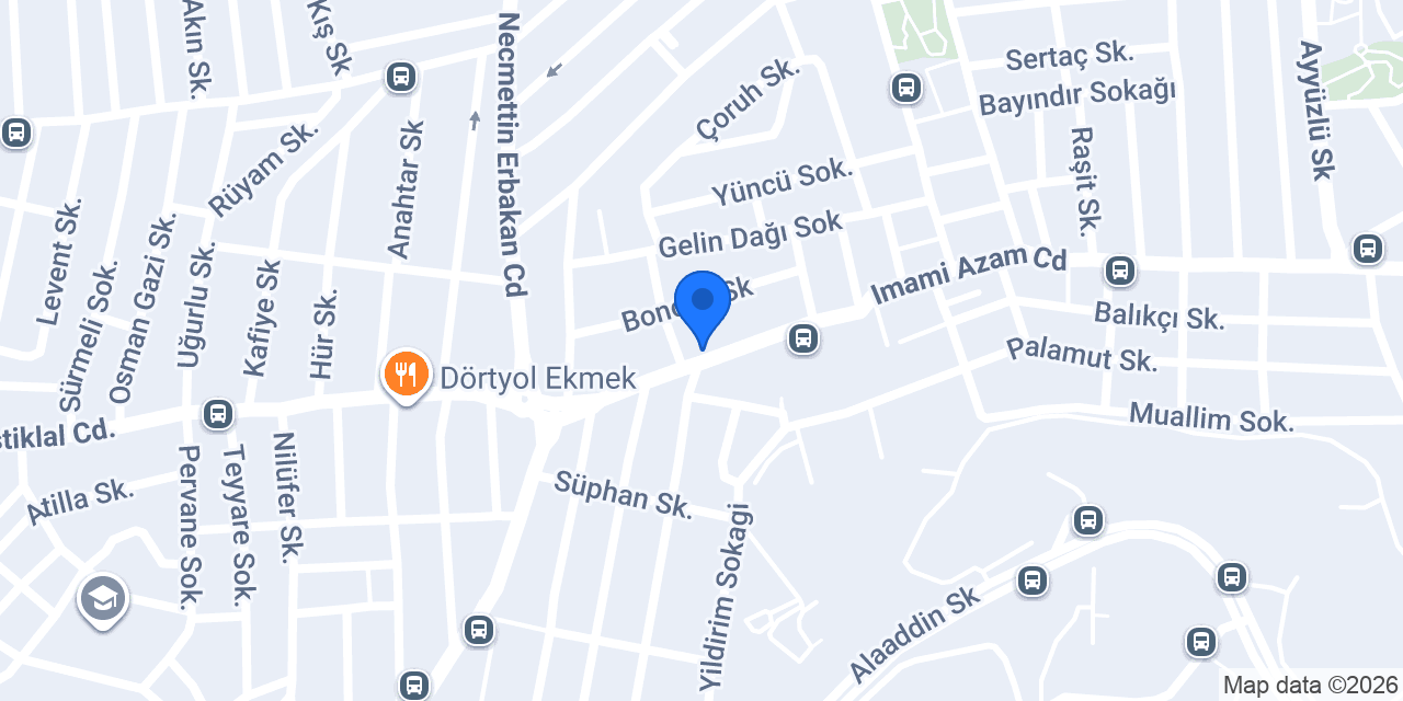 İtalyan Chef Pizza konumu