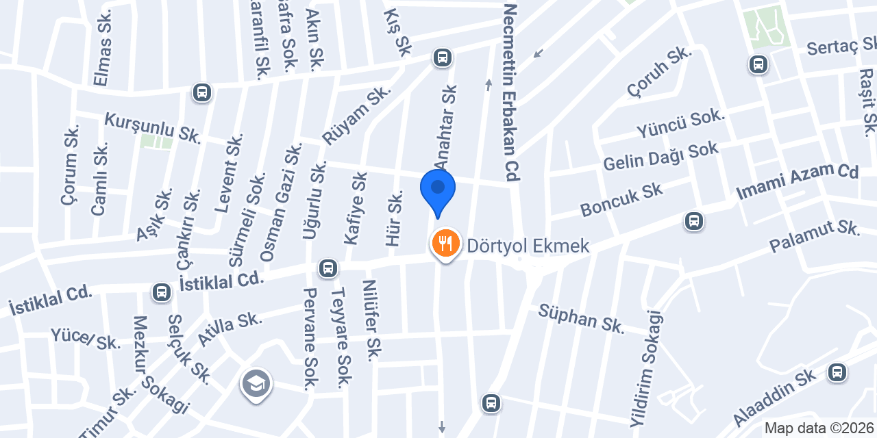 🌯 Derviş Usta Çiğköfte & Dondurma 🍦 konumu