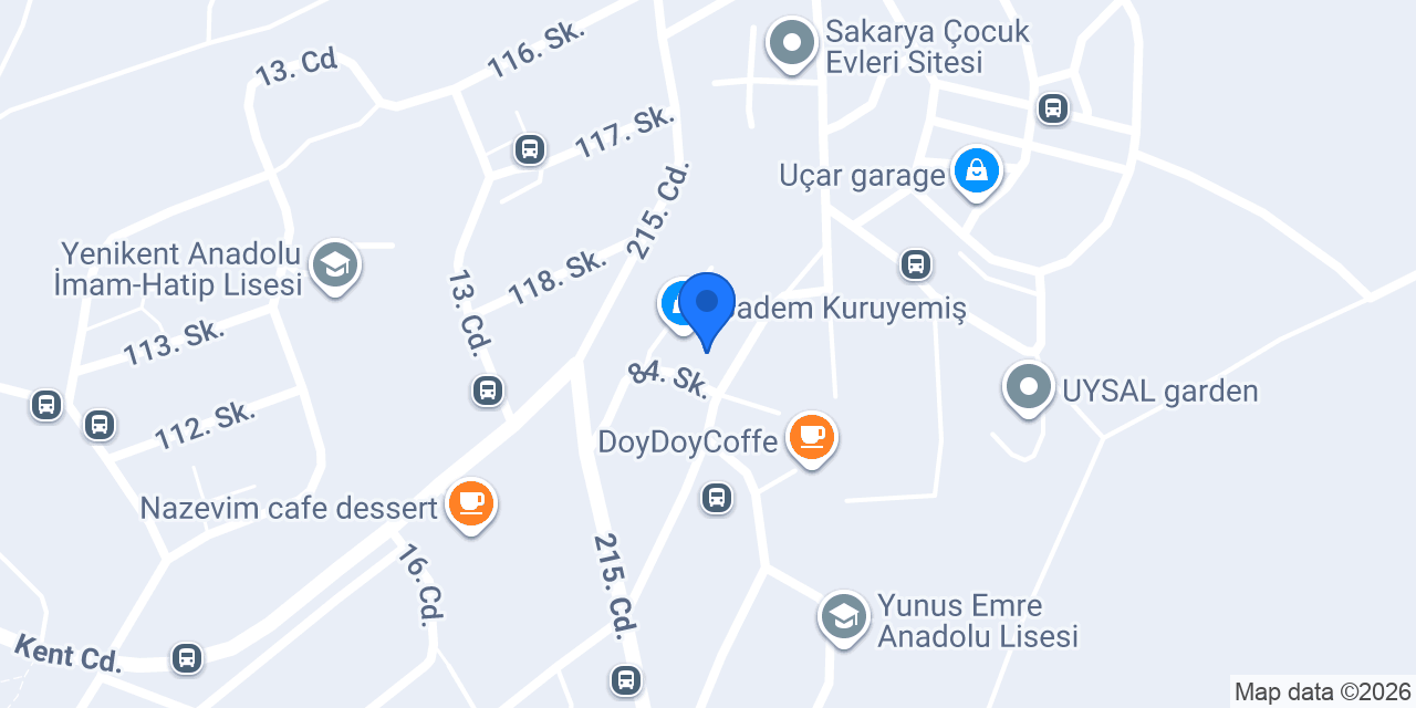 EPİ BÜFE konumu