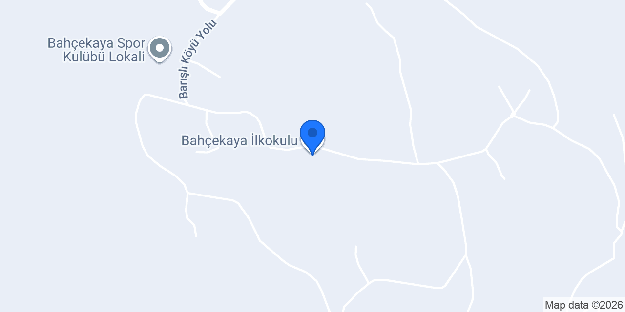 Bahçekaya İlkokulu konumu