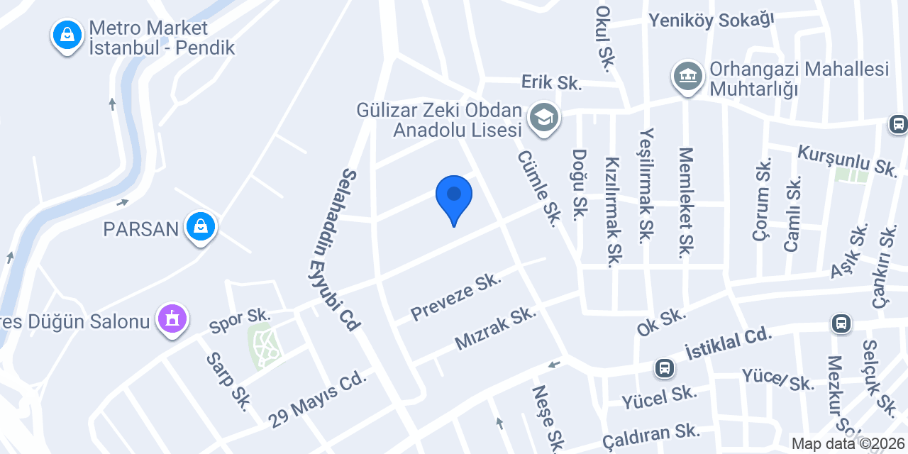 My Line Pendik konumu