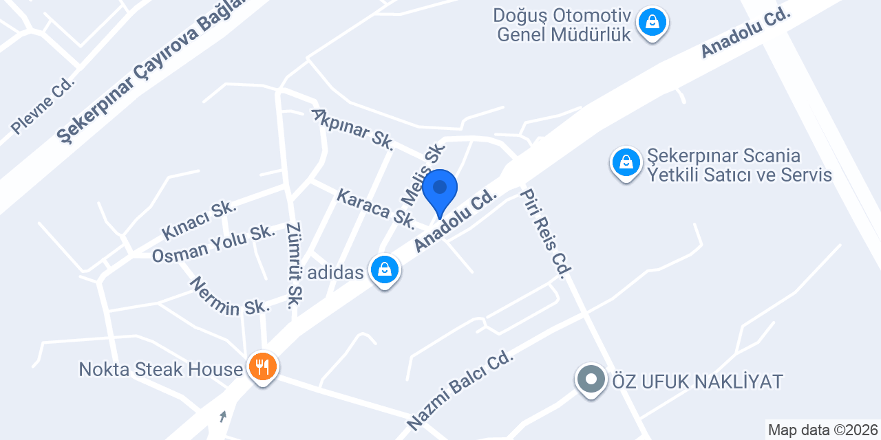 Limon Döner Şekerpınar konumu