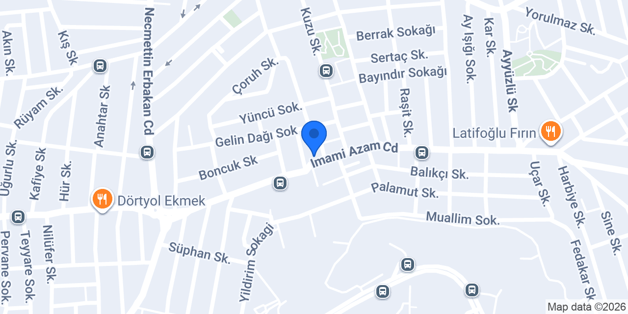 GÜL PASTA CAFE konumu