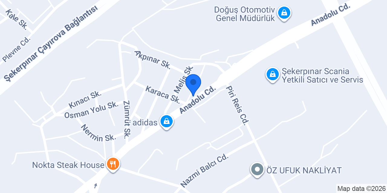 Dark Ofis Mobilyaları konumu