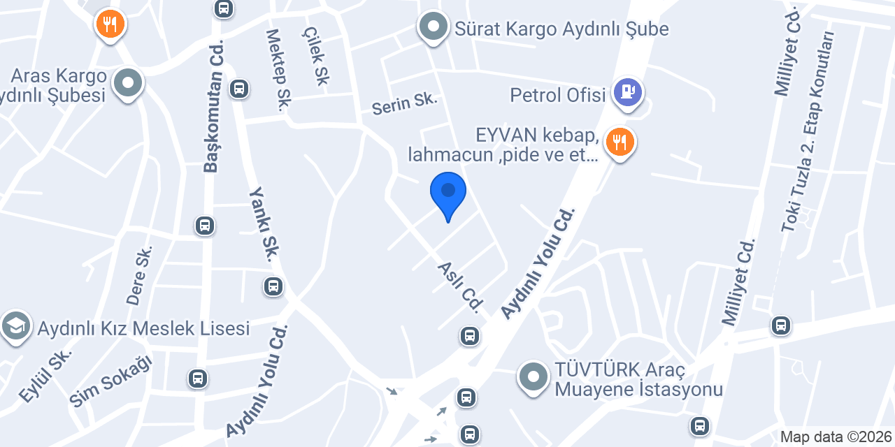 Samarine Yalıtım konumu