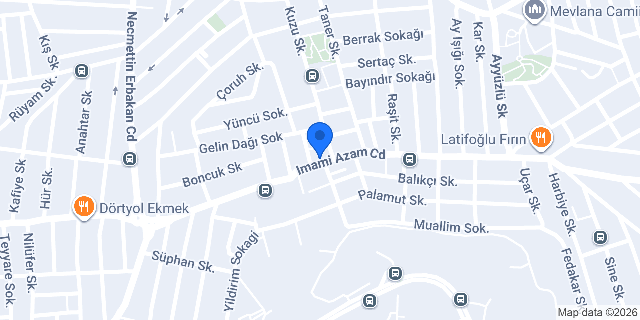 Akçaylar Tekstil perde ve ev tekstili konumu