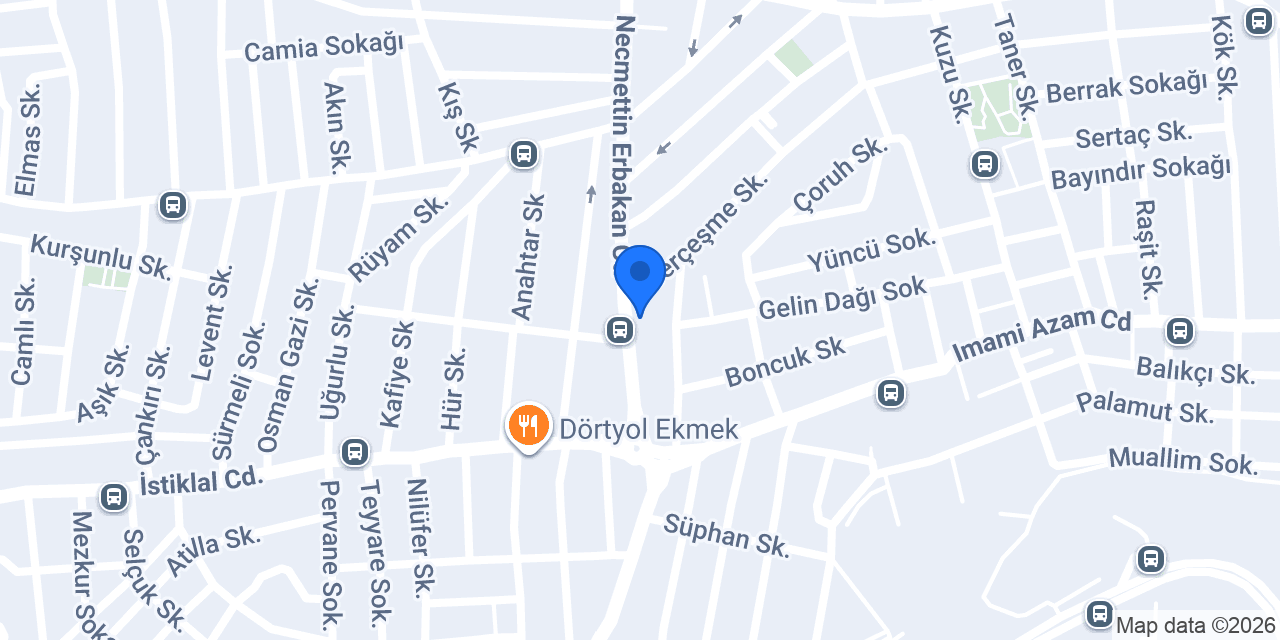 Garanti BBVA Esenyalı / Pendik Şubesi konumu