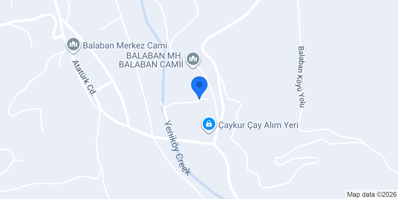 Balaban alabalık çiftliği (FORZA) konumu