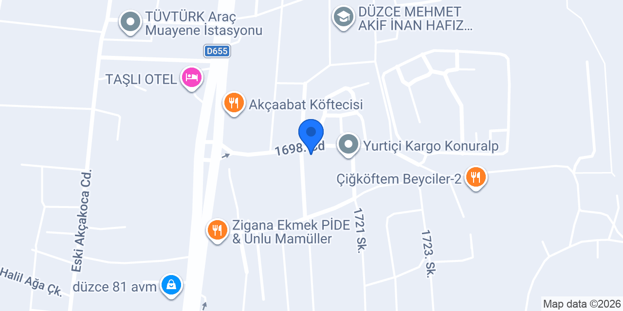 LEVCAR konumu