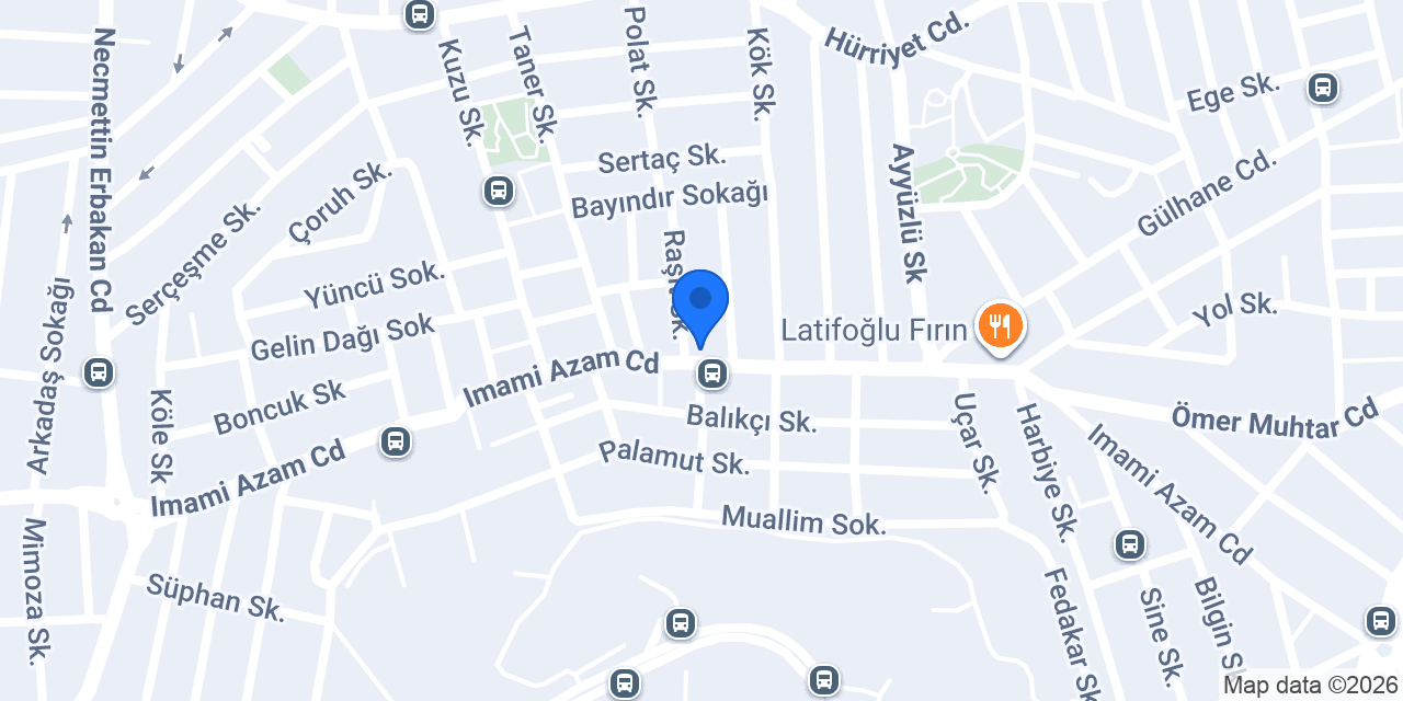 XAURA PENDİK konumu