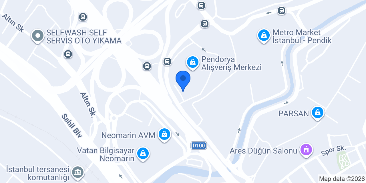 Eskidji Bazaar - Pendik konumu