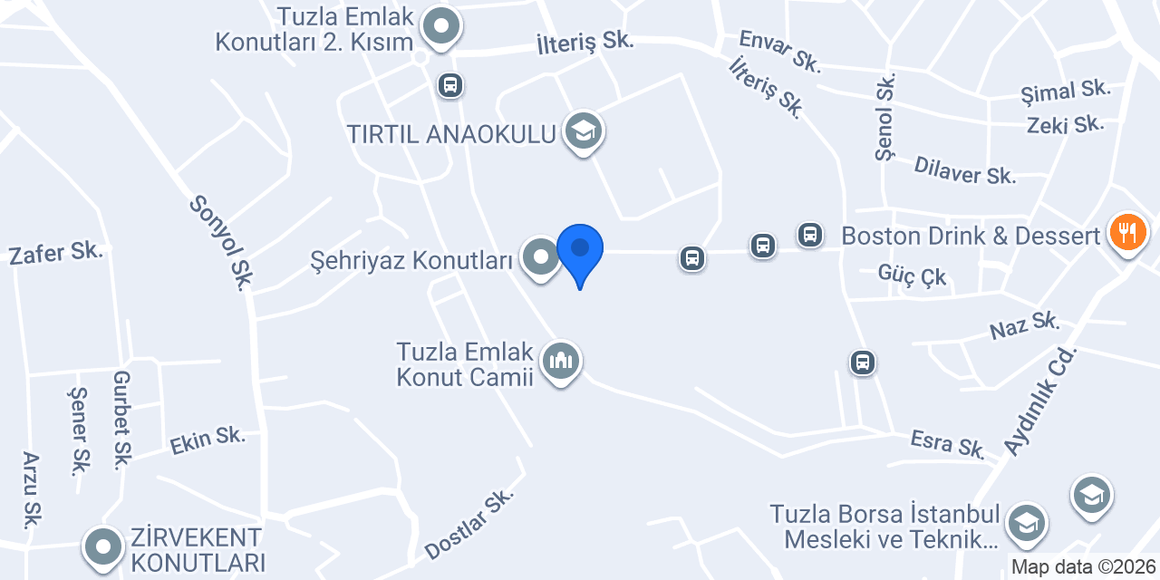 Tuzla Aydınlı Çilingir konumu