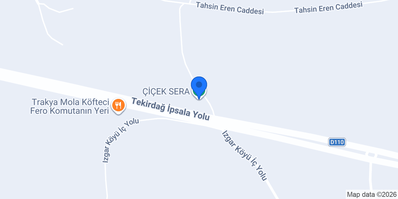 ÇİÇEK SERA konumu