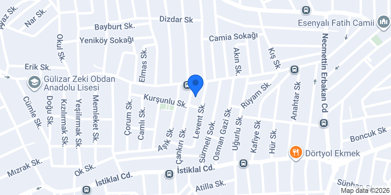 Overlok Halı Yıkama konumu