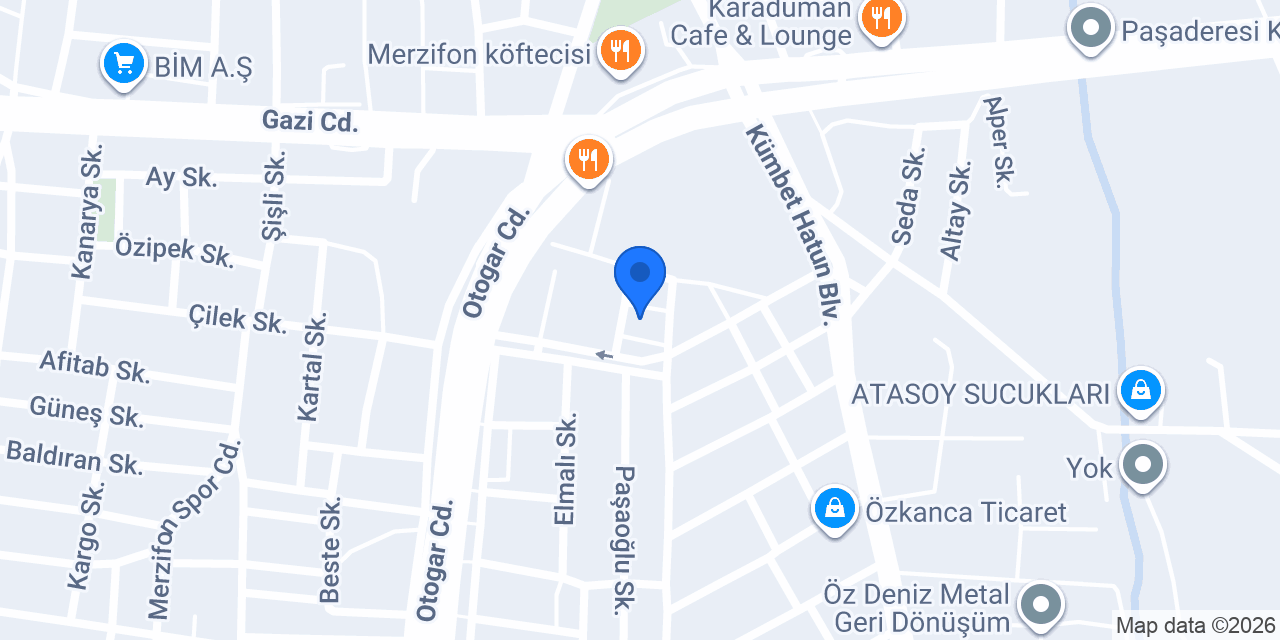 Demir Motor konumu